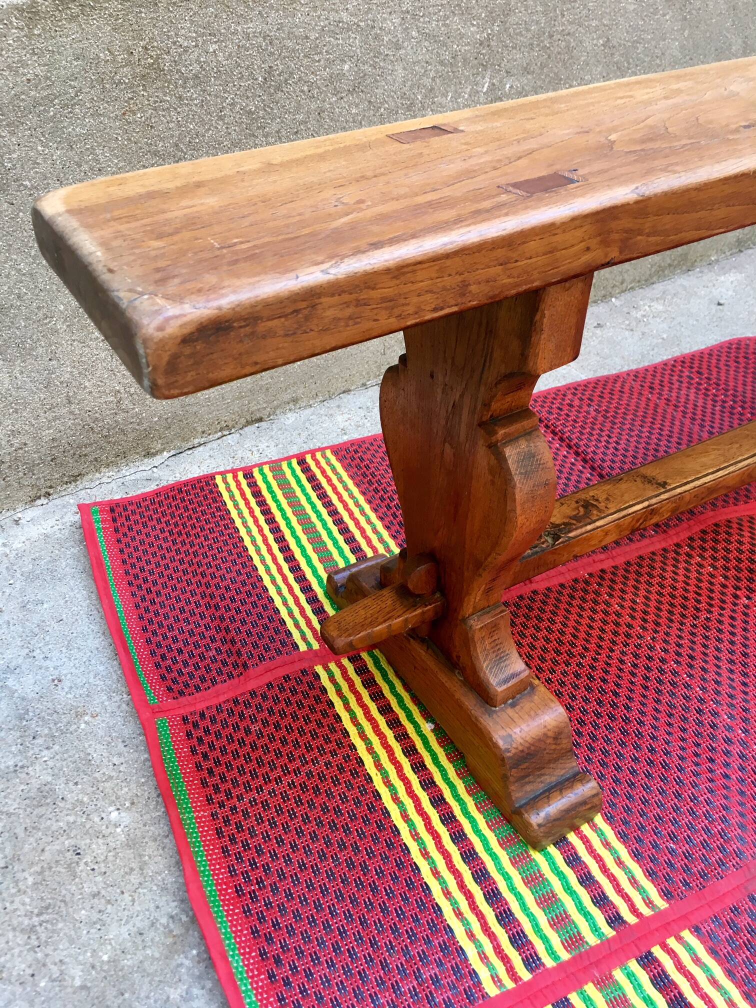 Banc de ferme bois massif