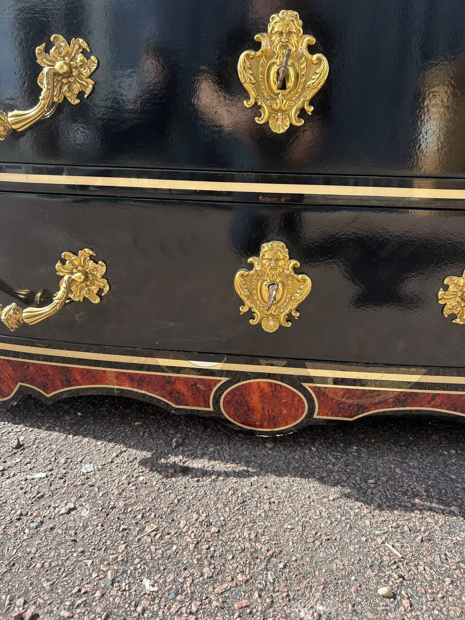 "Mazarine" chest of drawers with 3 drawers