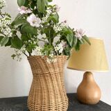 Vase en paille 20 cm