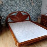 Maugrion rattan bed