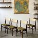 Set of teak Chairs, Denmark 1960s, Mid-C, Vintage