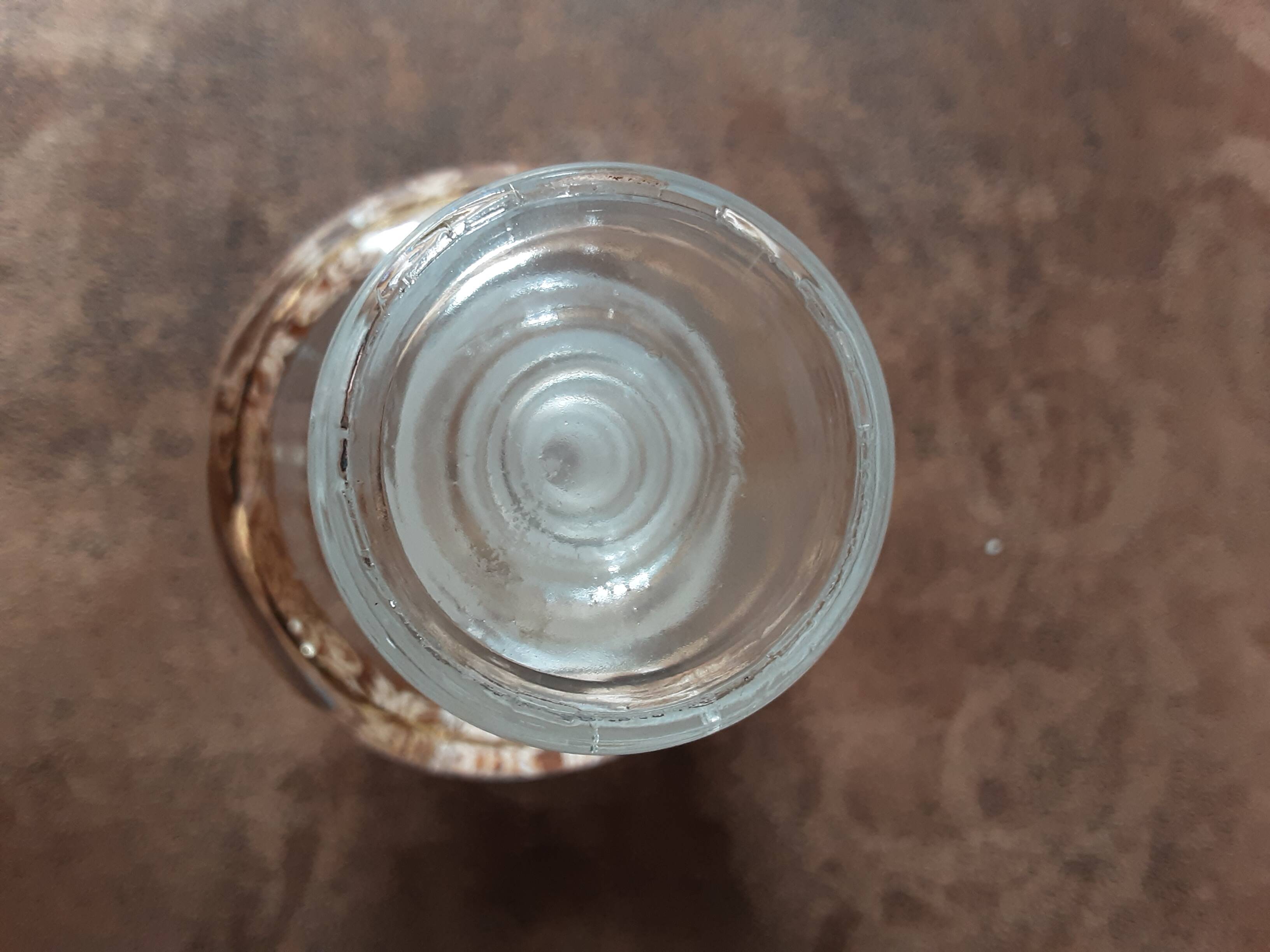 Vintage liqueur glass carafe