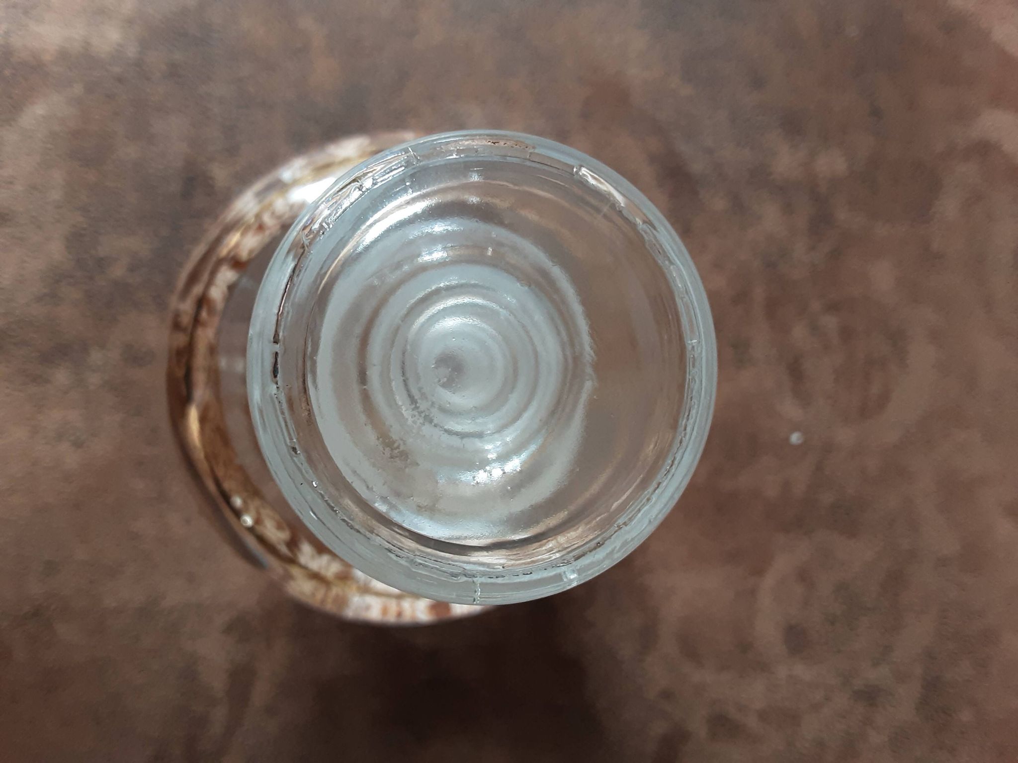 Vintage liqueur glass carafe