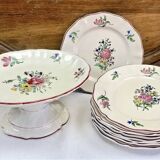 Old Lunéville oval vegetable tureen, street light model