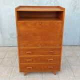 Vintage beech secretary