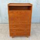 Vintage beech secretary