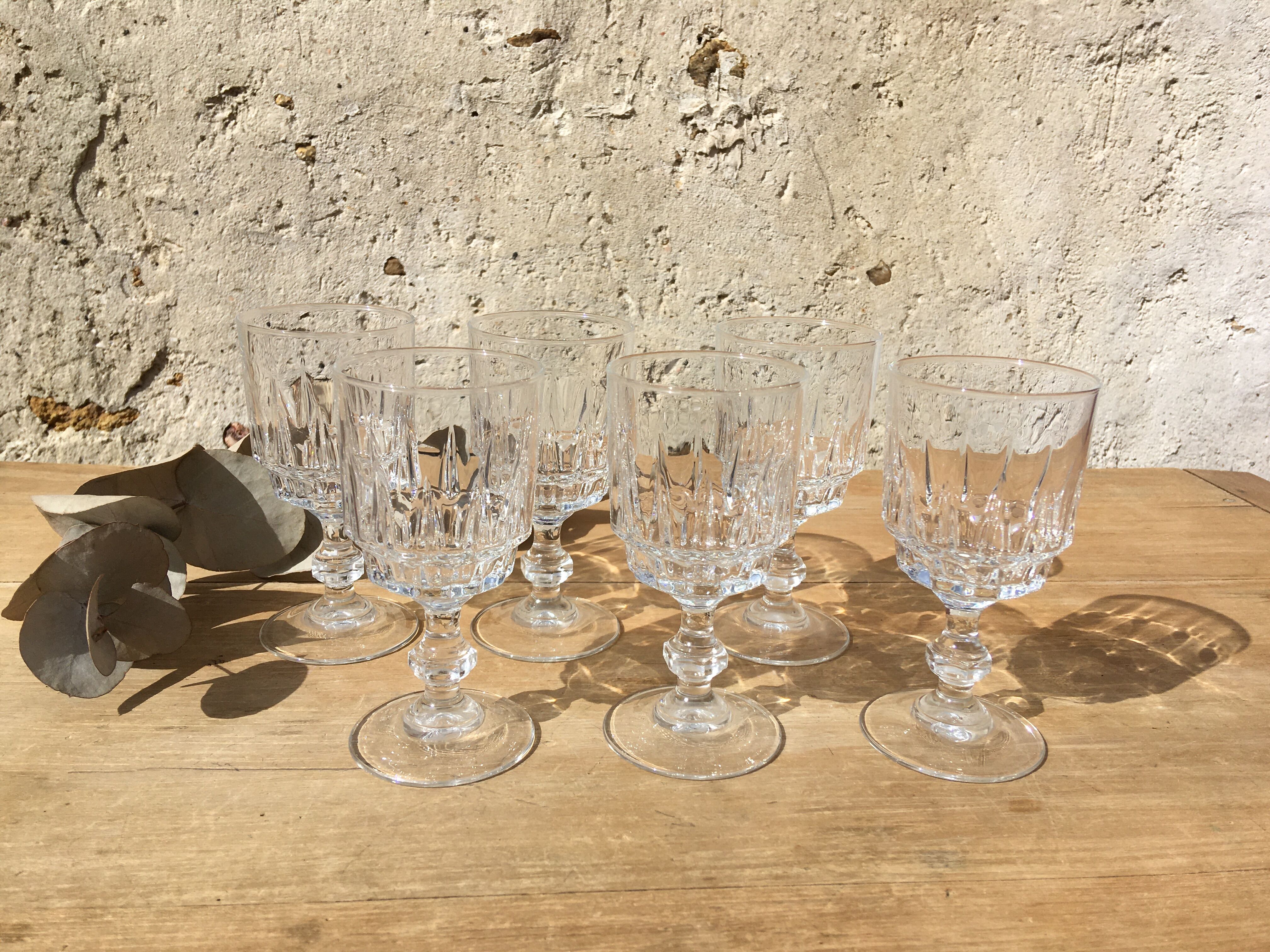 6 glasses