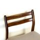 4 Scandinavian teak chairs 1960