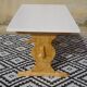 Wooden monastery table