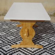 Table monastère en bois