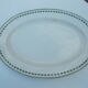 Oval dish 27 x 37 cm faience b.f.k model laurier
