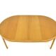Scandinavian oak dining table, Sweden, 1960s