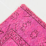 5x8 Pink Vintage Patchwork Rug 242x164Cm