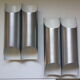 Pair of wall sconces by Fugue Raak