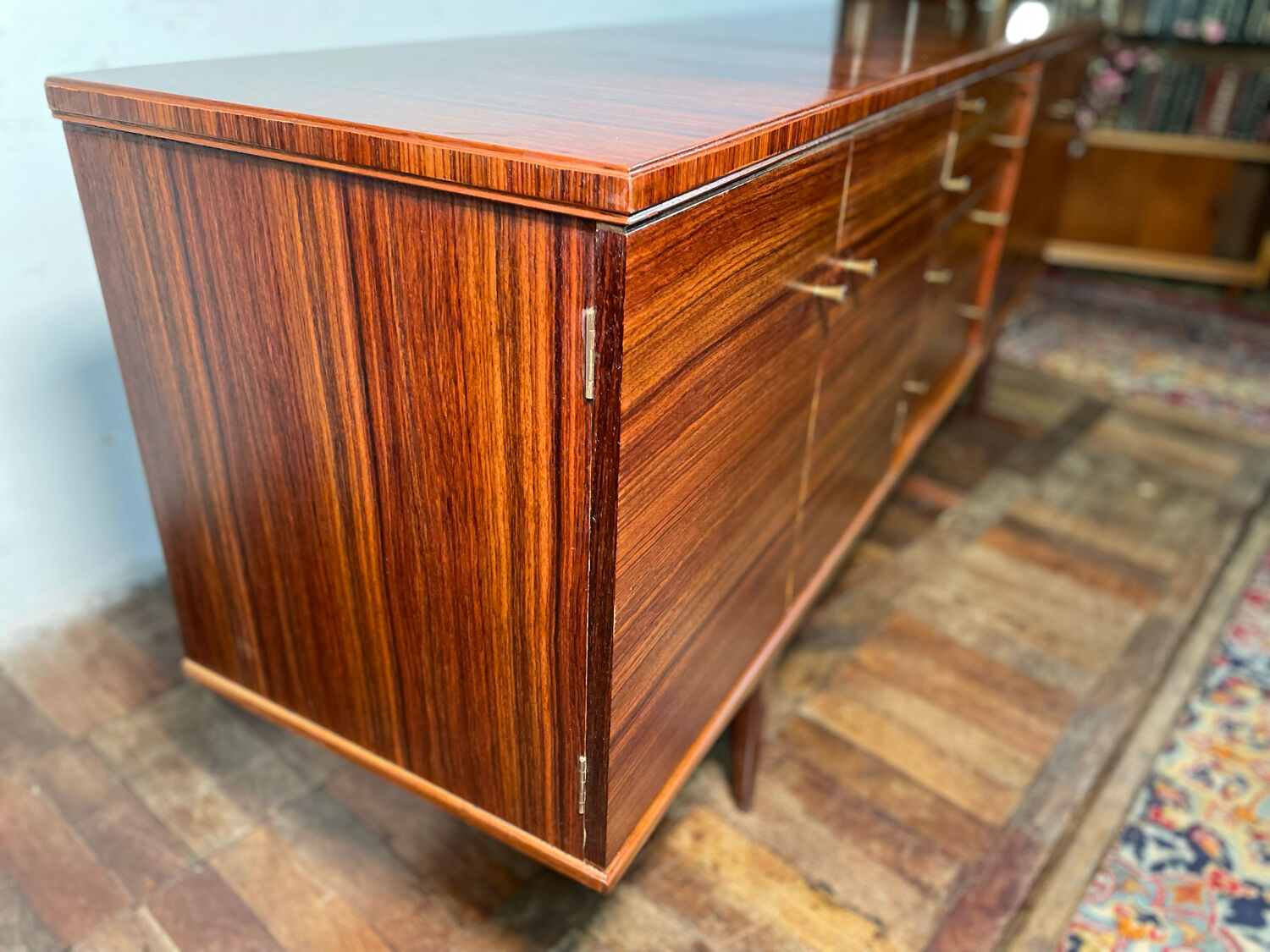 Mid century retro vintage rosewood sideboard by Alfred Cox 1960s