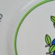 7 vintage dessert plates