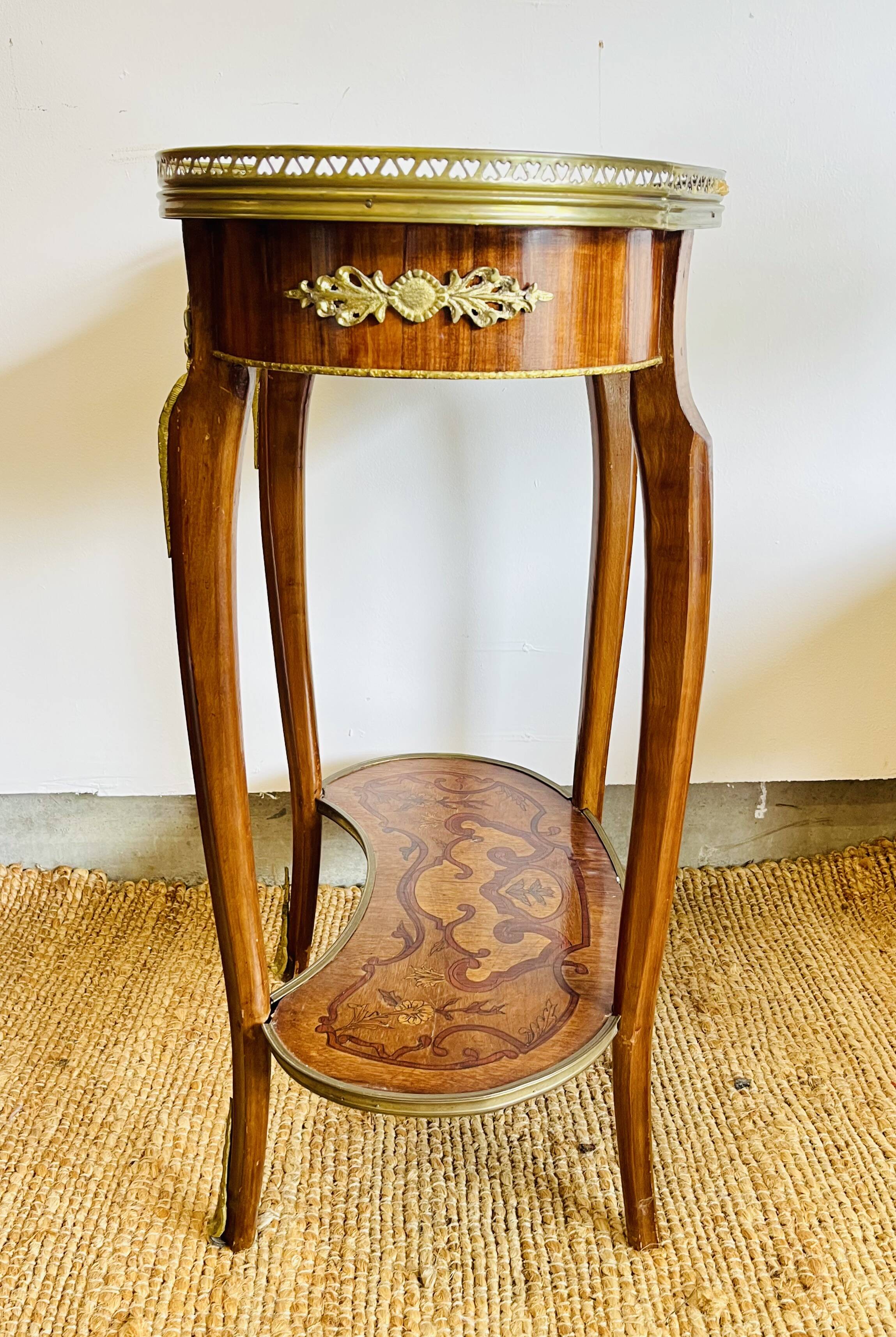 Louis XV style kidney side table – Napoleon III period