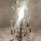 Lampe de table en bronze et cristal, France