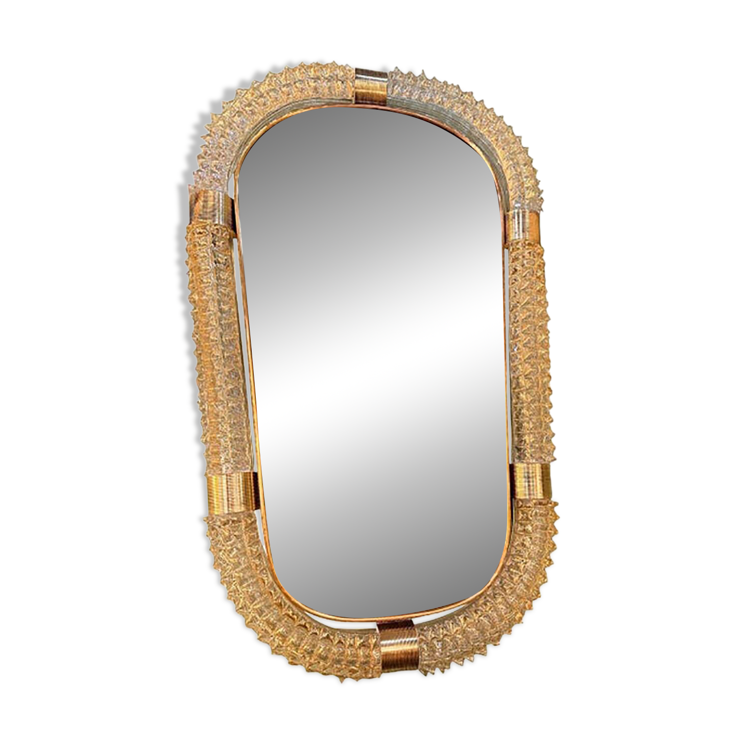 "Rostrato"  Glass Wall Mirror