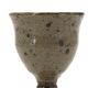 Verre à pied type calice en grès de Jean Linard, années 60