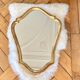 Miroir doré 60x48