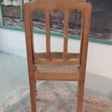 Suite de 4 chaises Louis Philippe en merisier XIXème