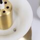 Paire de 2 lampes danoises de l'ère spatiale des années 1970.