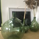 Old lady jeanne with sand collar and blown glass 10L