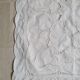 Housse de coussin crème broderies fleurs