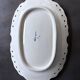 Oval dish with Desvres Fourmaintraux Rouen decoration