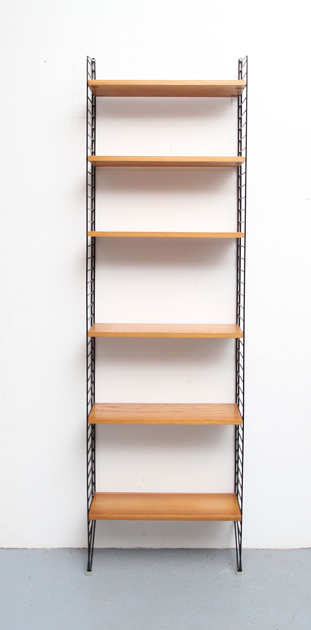1960s wall unit in ash, Nisse Strinning for String