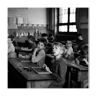 Photography, "The Computing Lesson," 1956 / Tribute to Robert Doisneau / 15 x 15 cm