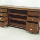 English herbalist's drawer cabinet