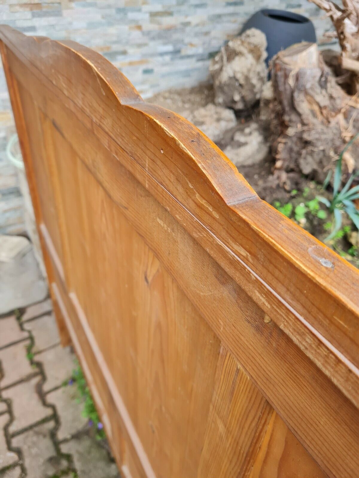 Art Deco headboard