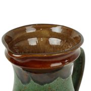 Vase vert rare Terrazzo Allemagne de l’Ouest Faïence Ü-Keramik 1808-30