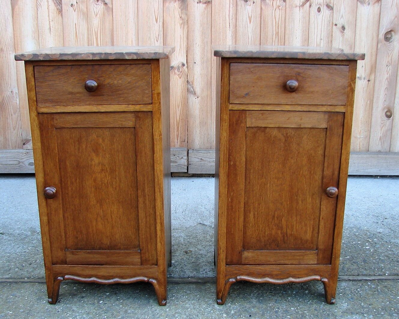 Pair of cupboards from 19th century