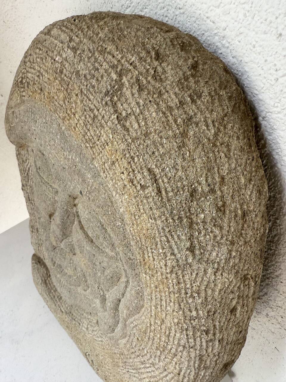 Stone sculpture 1950 face