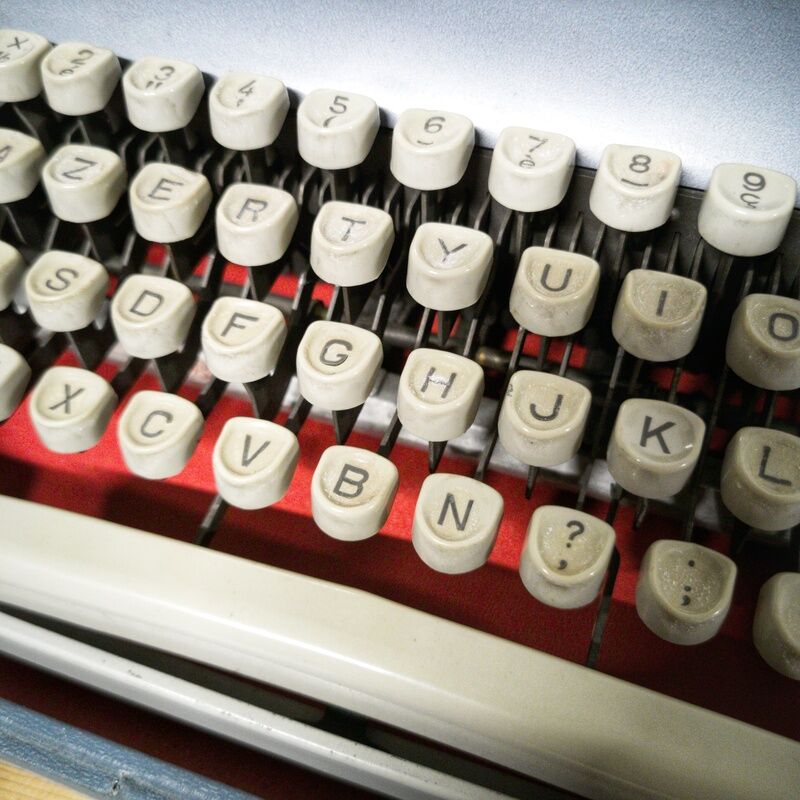 Japy script typewriter