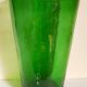 Vase en verre soufflé d'Empoli 35 cm