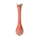 Vase soliflore en pate de verre a decor moucheté