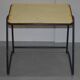 Stackable British military office table in stainless steel