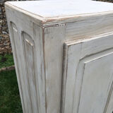 Vintage wooden jam putty color