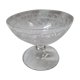 Baccarat crystal champagne glass, Rohan model, 1920