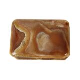 Vintage Italian Jewelry Box Alabaster Gold Lion Paws
