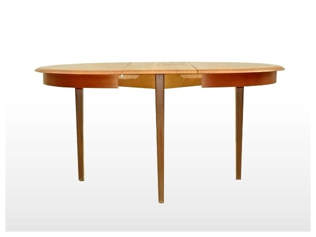 Table de salle à manger extensible scandinave en teck