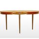 Table de salle à manger extensible scandinave en teck