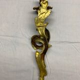 Louis XV style wall lamp in gilded bronze