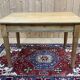 19th century English fir farmhouse table with one drawer