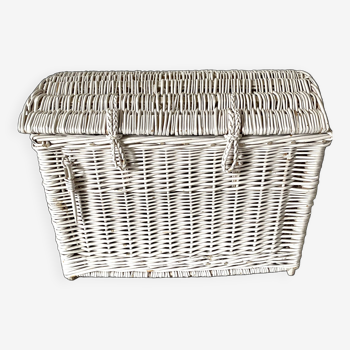 Rattan chest, storage trunk