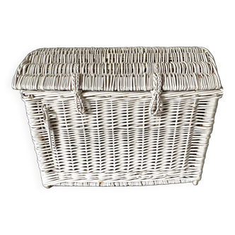 Rattan chest, storage trunk